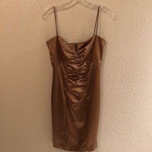 Spaghetti strap cocktail dress